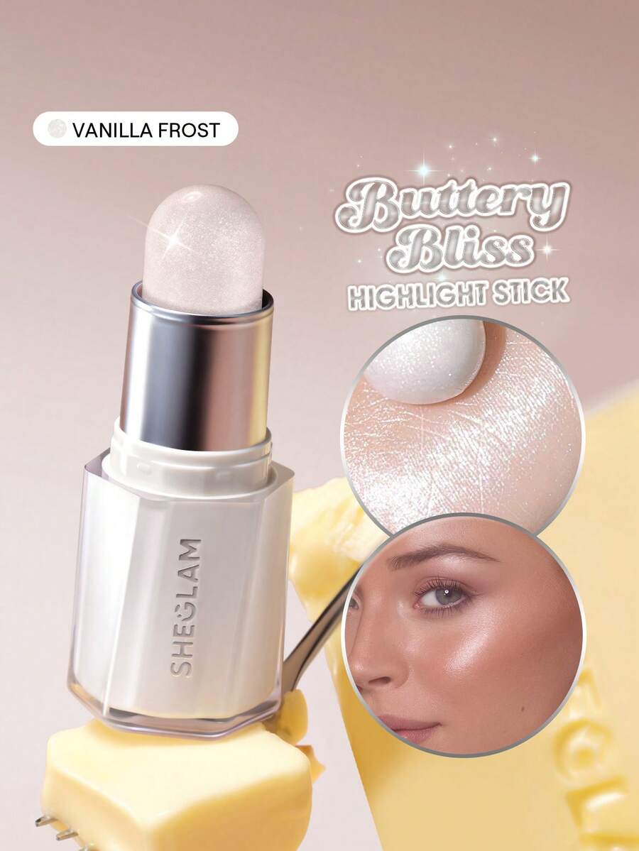 SHEGLAM Buttery Bling عصا إضاءة-Vanilla Frost هايلايت هايلايتر
